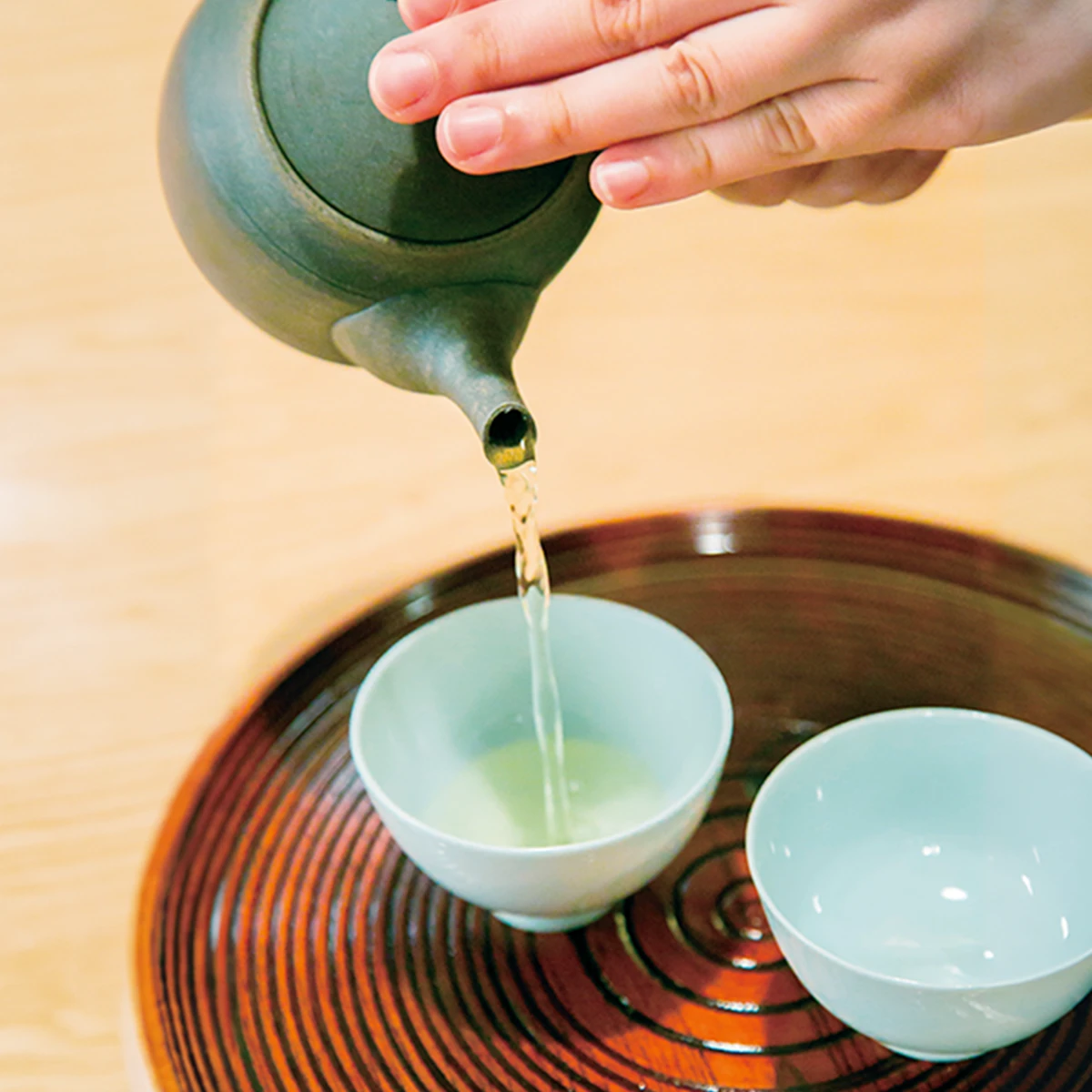 おいしいお茶を淹れる