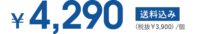 4,070円(税抜3,700円) /個
